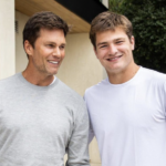 Drake Maye and Tom Brady met in Los Angeles on Sunday morning.